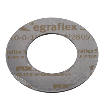 Graphite flange gasket EGRAFLEX SPG EN 1514-1 IBC